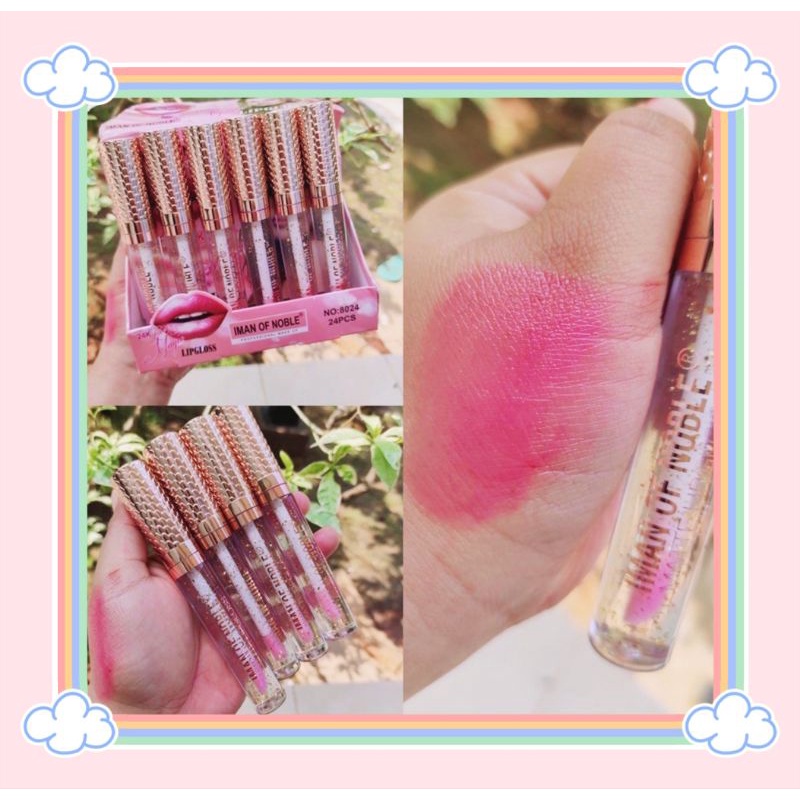 PROMO ECER!!!LIP OIL MAGIC/LIP GLOSS IMAN OF NOBLE 8024