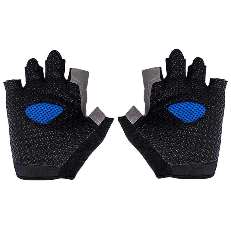 Sarung Tangan Sepeda Motor Half Finger Bicycle Glove Breathable MTB Roadbike Anti Slip Gym Fitness