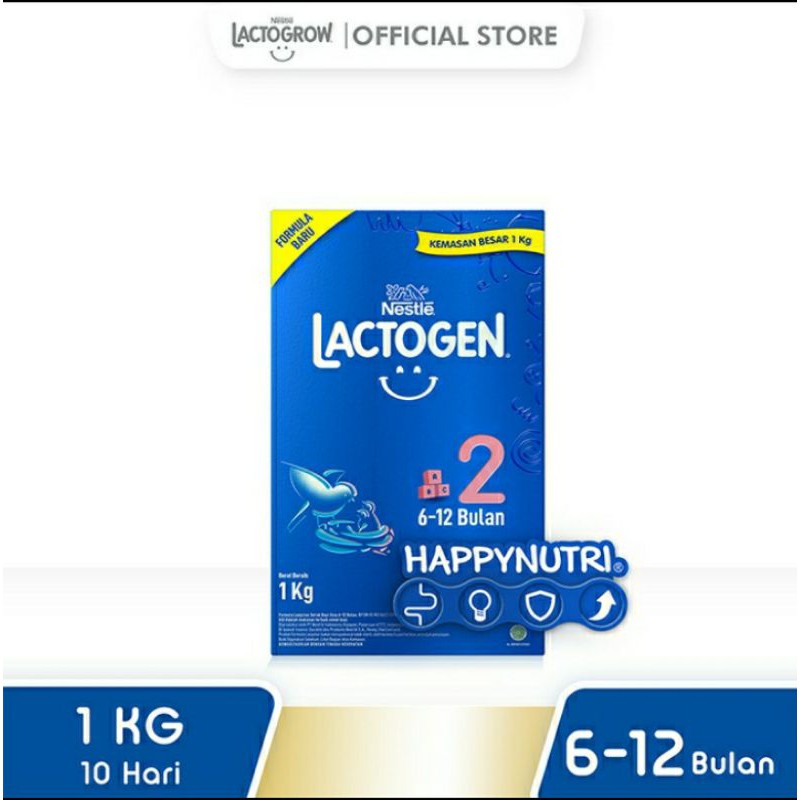 Lactogen Happynutri Tahap 2 1000gr | D'Lubna Baby