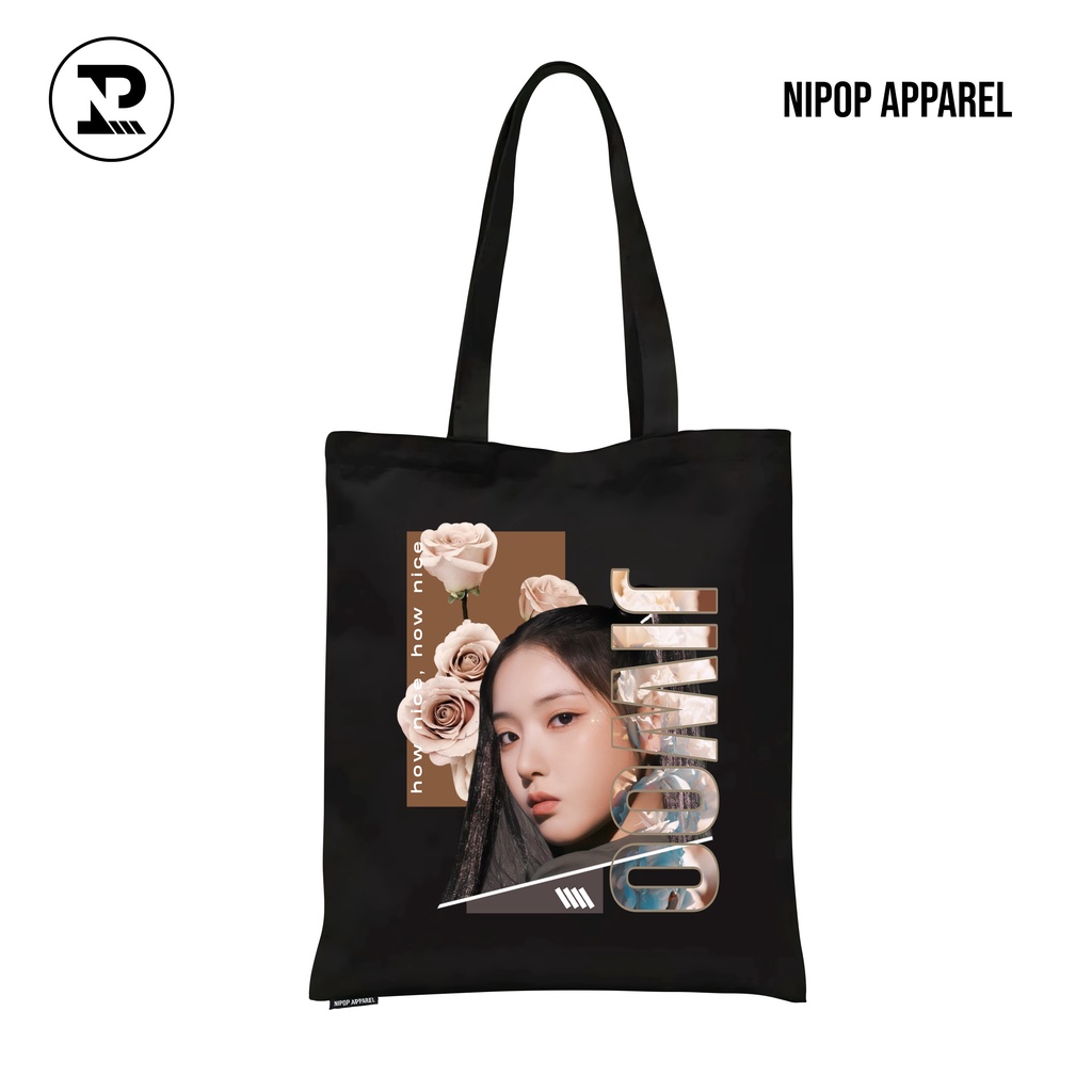 NIPOP NMIXX Kim Jiwoo Totebag