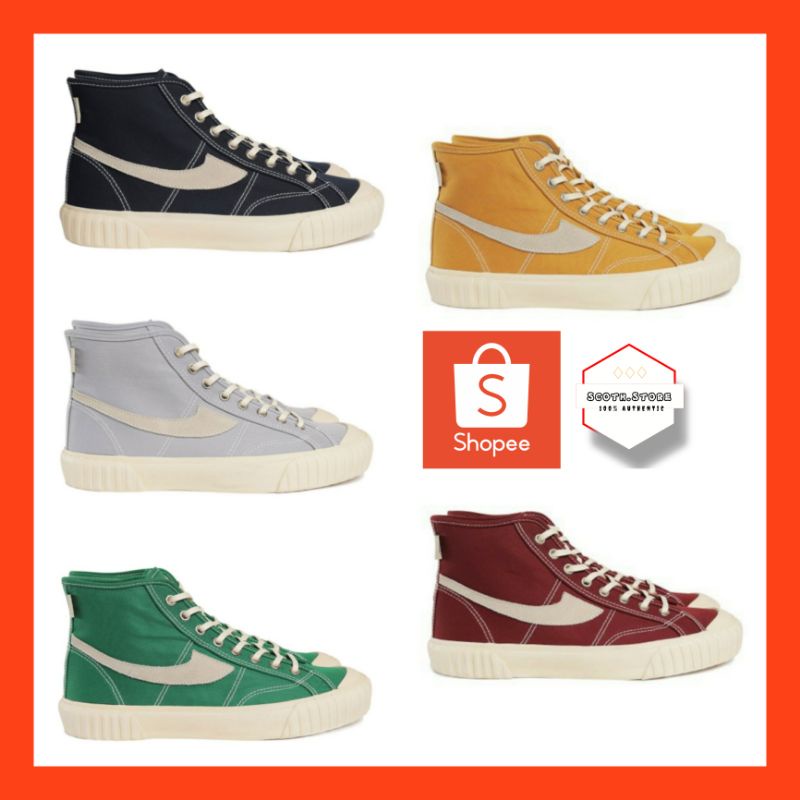 Compass Vintage High [Black White/Mustard/Grey/Maroon/Green]