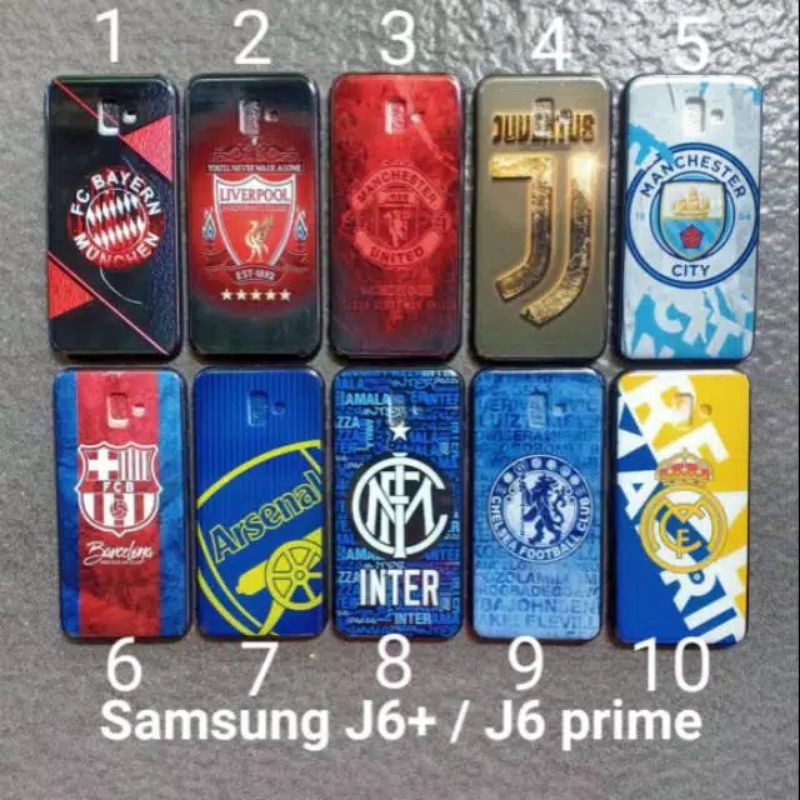 Case gambar Samsung J6+ J6 plus J6 prime motif cowok ( 3 motif ) soft softcase softshell silikon