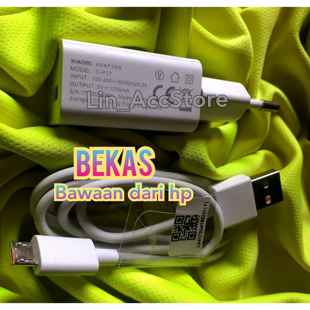Charger Xiaomi Redmi 5A 6A Note5A Redmi6 bawaan hp