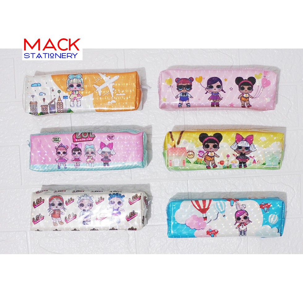 

Tempat Pensil Seleting Hologram LOL / Pencil Case /