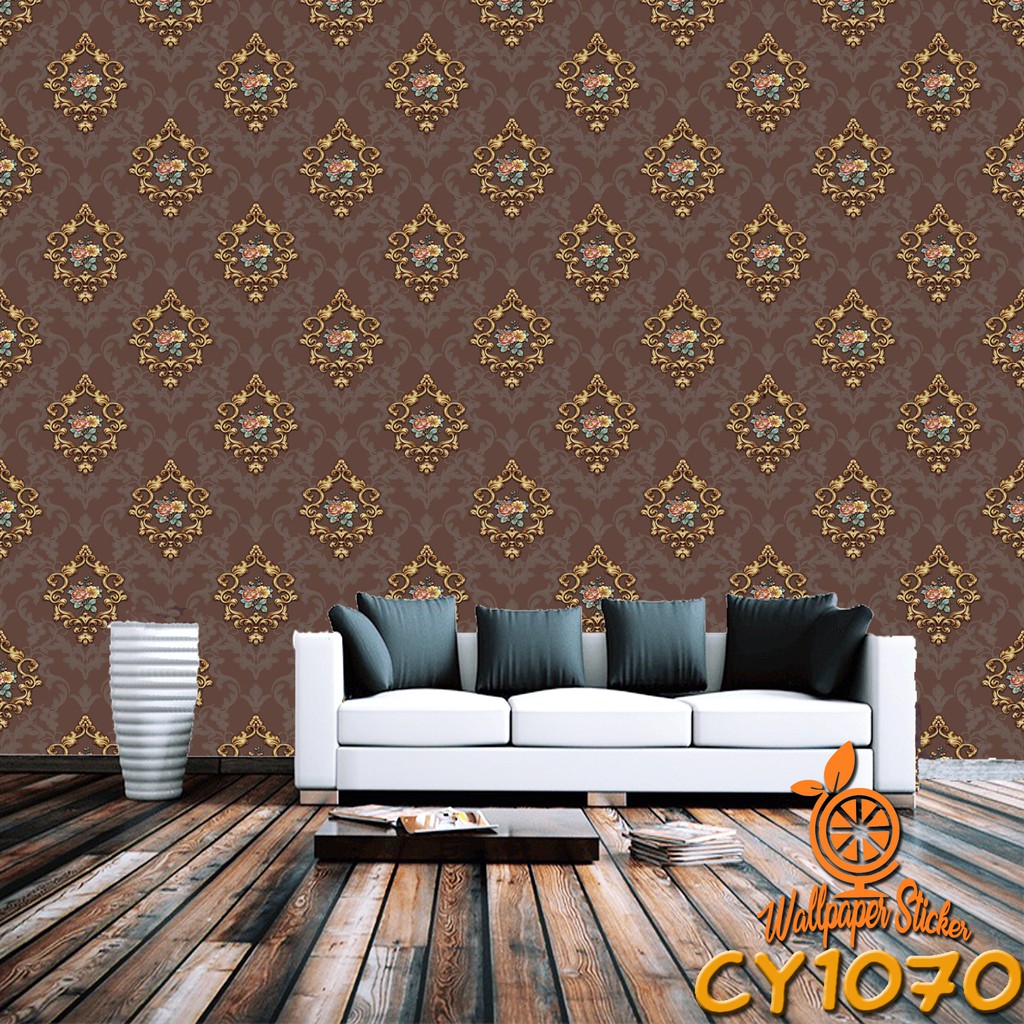 Harga Wallpaper Stiker Dinding Ukuran 45Cmx9m Wallpaper Stiker/Wallpaper Dinding/Wallpaper