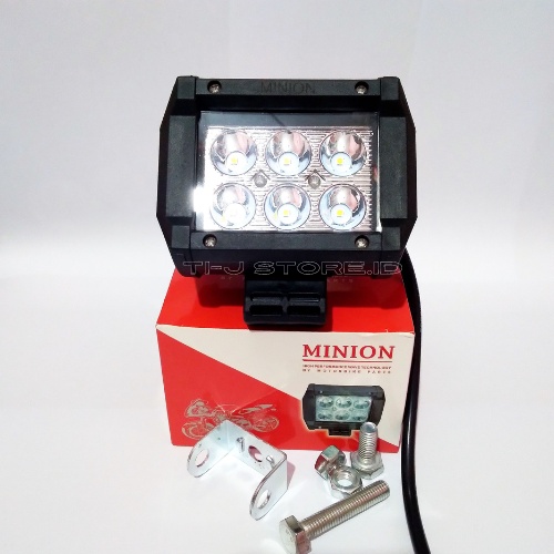 Lampu Tembak Sorot 6 titik Led Kedip Flash Variasi Motor Universal