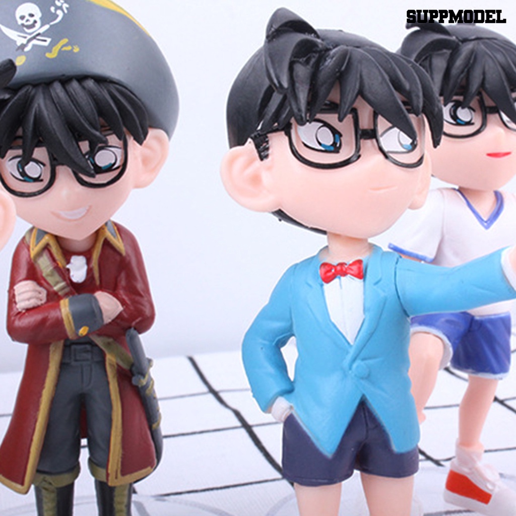 5 Pcs Action Figure Detektif Conan Tahan Karat Untuk Dekorasi