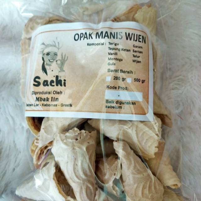 

Opak ketan manis wijen-JAJAN-enak-kerupuk-makanan ringan