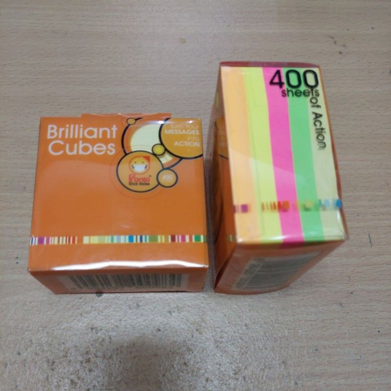 

Brilliant Cube Pronto 654 Warna / Stick Note Pronto 654 Warna