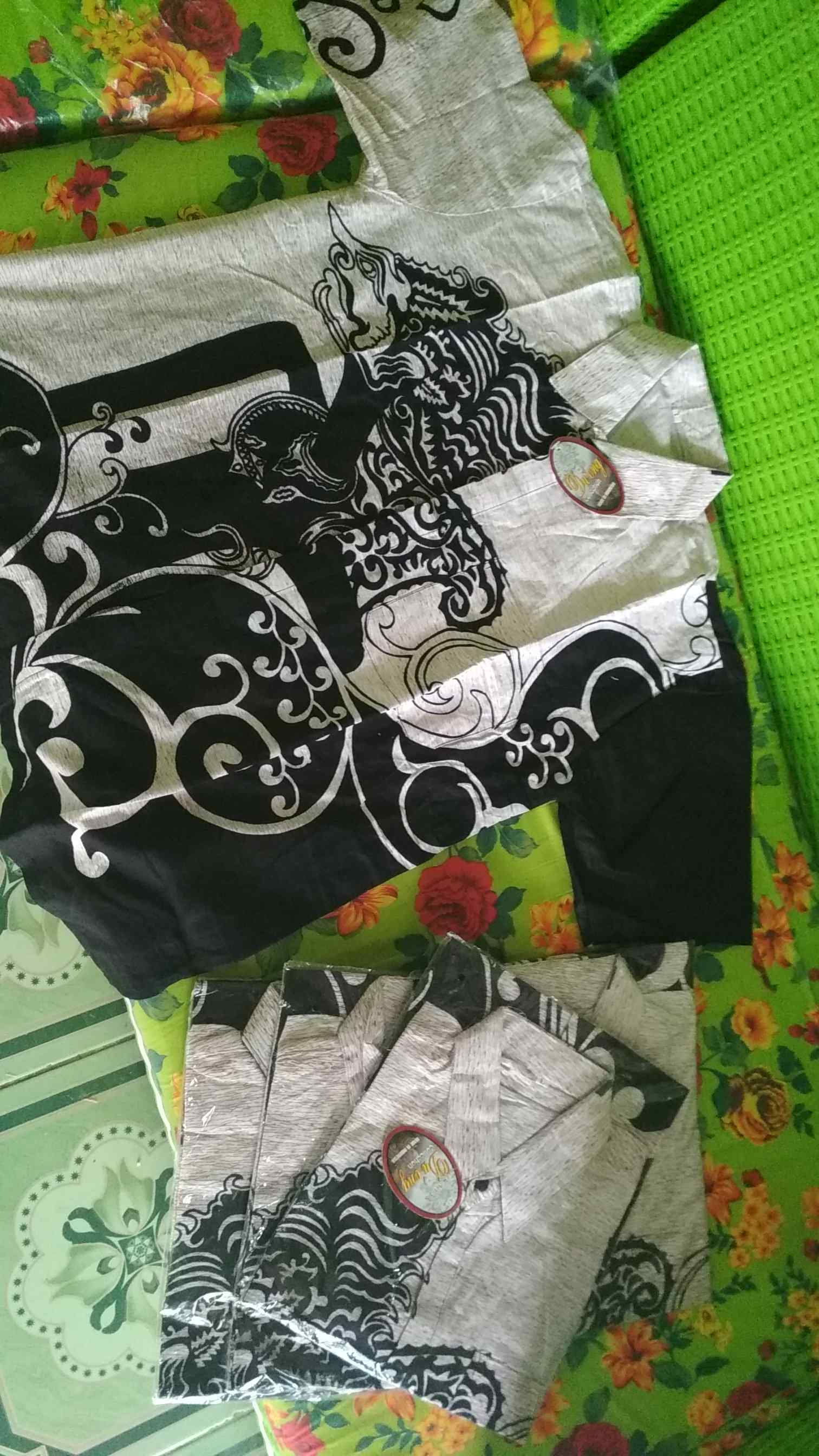 Kemeja Batik Pria | Pabrik Batik Hrb 026 Wayang Lakon Modern