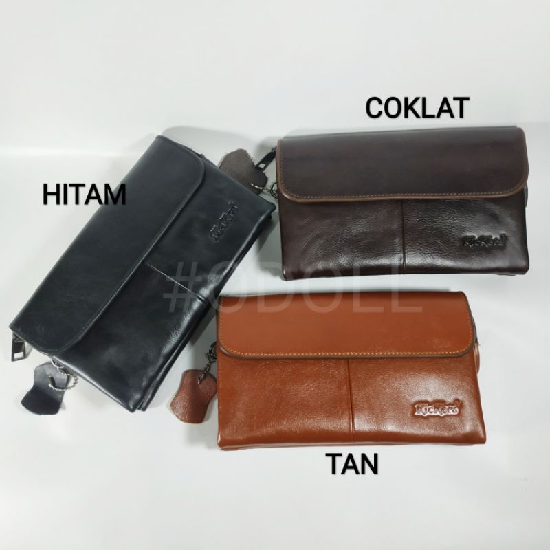 Handbag clutch pria dan wanita kulit sapi asli | tas wanita acara resmi dan santai