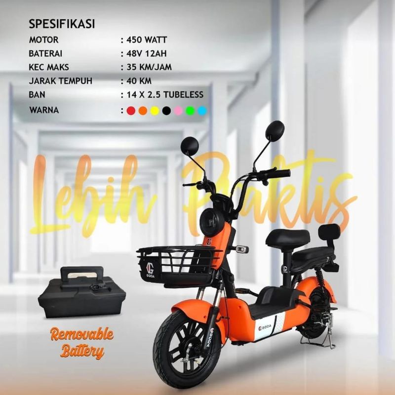 Sepeda Listrik Goda 135