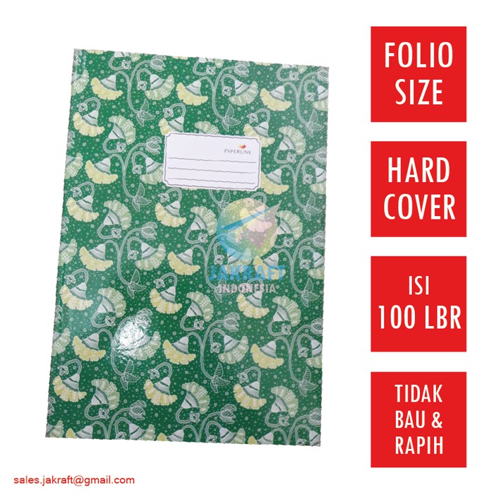 

Terlaris Buku Folio Hard Cover 100 Lembar PAPERLINE (Mirage) Hardcover Terbaik Elegan