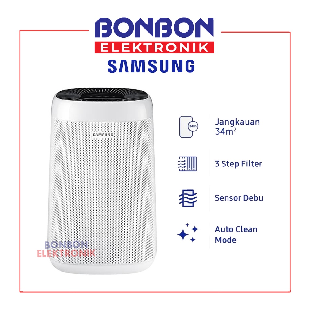 Samsung Air Purifier AX34R3020WW Coverage Area 34m² AX34R