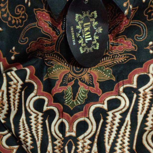 Giyandra Kemeja Batik Pria Lengan Panjang Katun Halus Sragenan Full Furing Ori By Ukail Batik