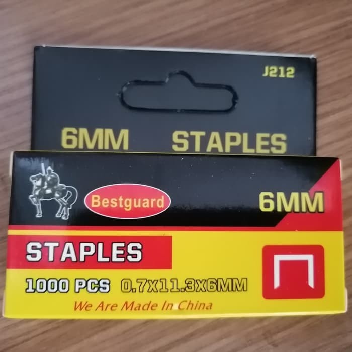 

Super Murah! isi staples gun 6 mm cocok untui sellery maxi dll bisa cod