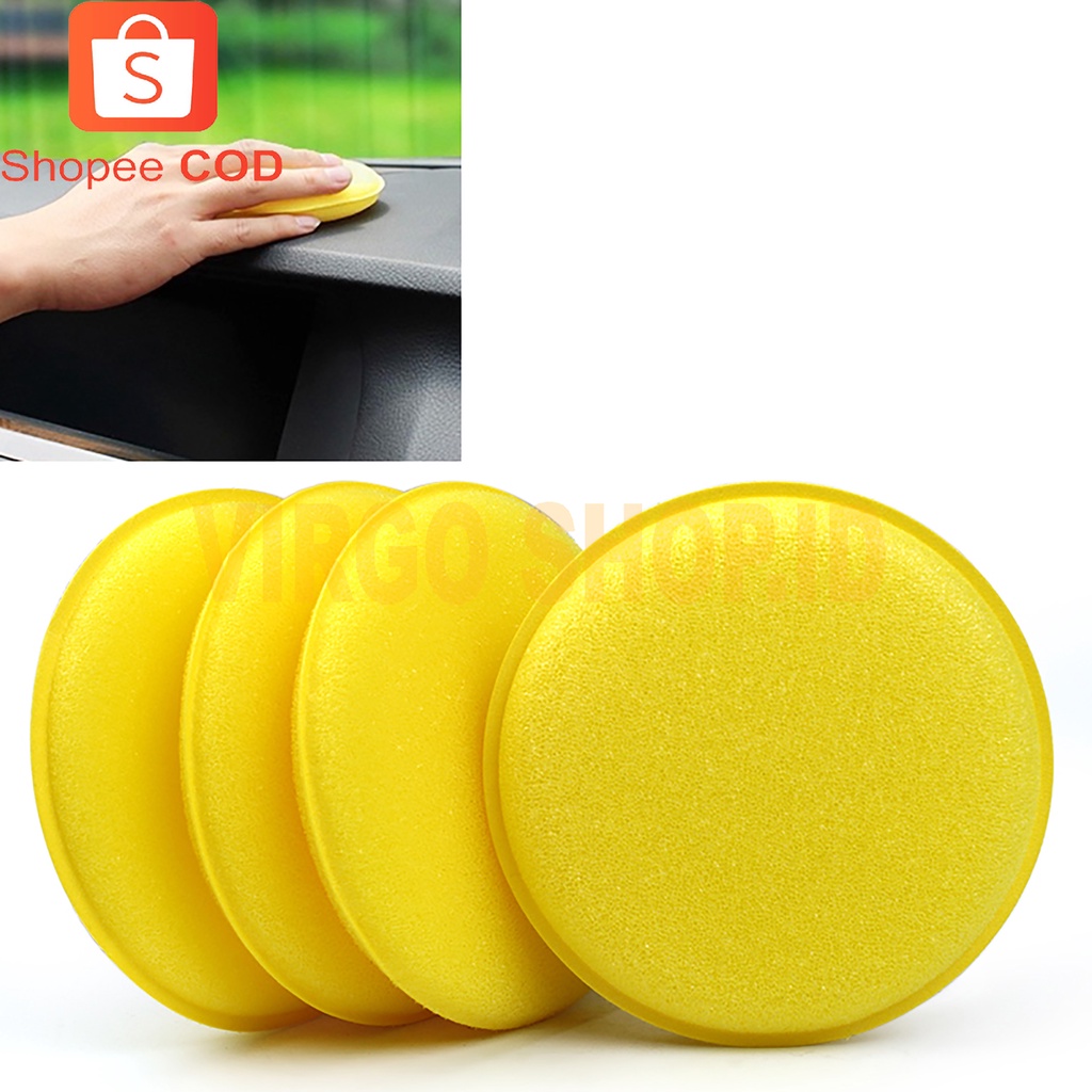 1PCS SPONGE APPLICATOR WAX PAD IMPORT BUSA POLES MOBIL / Busa Poles / Busa Poles Mobil / Poles Mobil / Wax / Spon Poles Mobil / Wax Mobil / Busa / Poles / Spon Poles / Busa Poles Motor