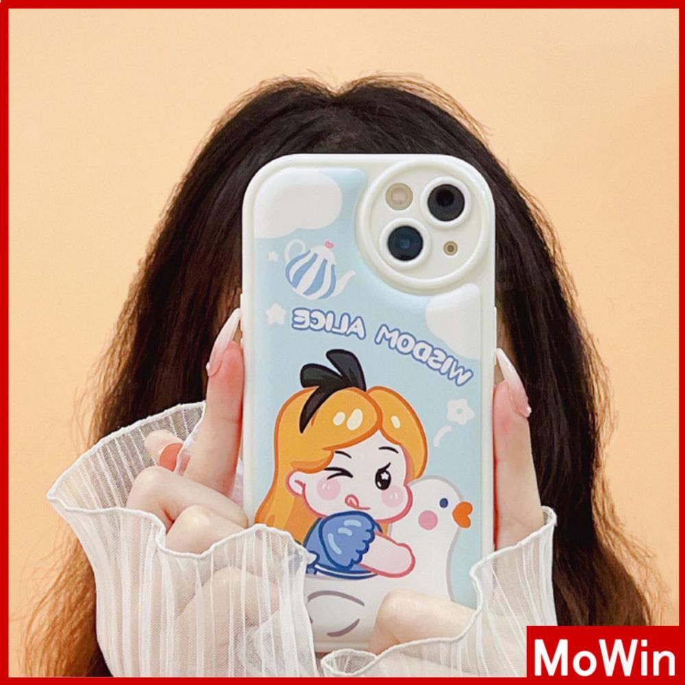 iPhone Case Silicone Soft Case TPU Airbag Shockproof Protection Camera Full Coverage Princess Cute Cartoon Compatible For iPhone 11 Pro Max 13 Pro Max 12 Pro Max 7Plus xr XS Max