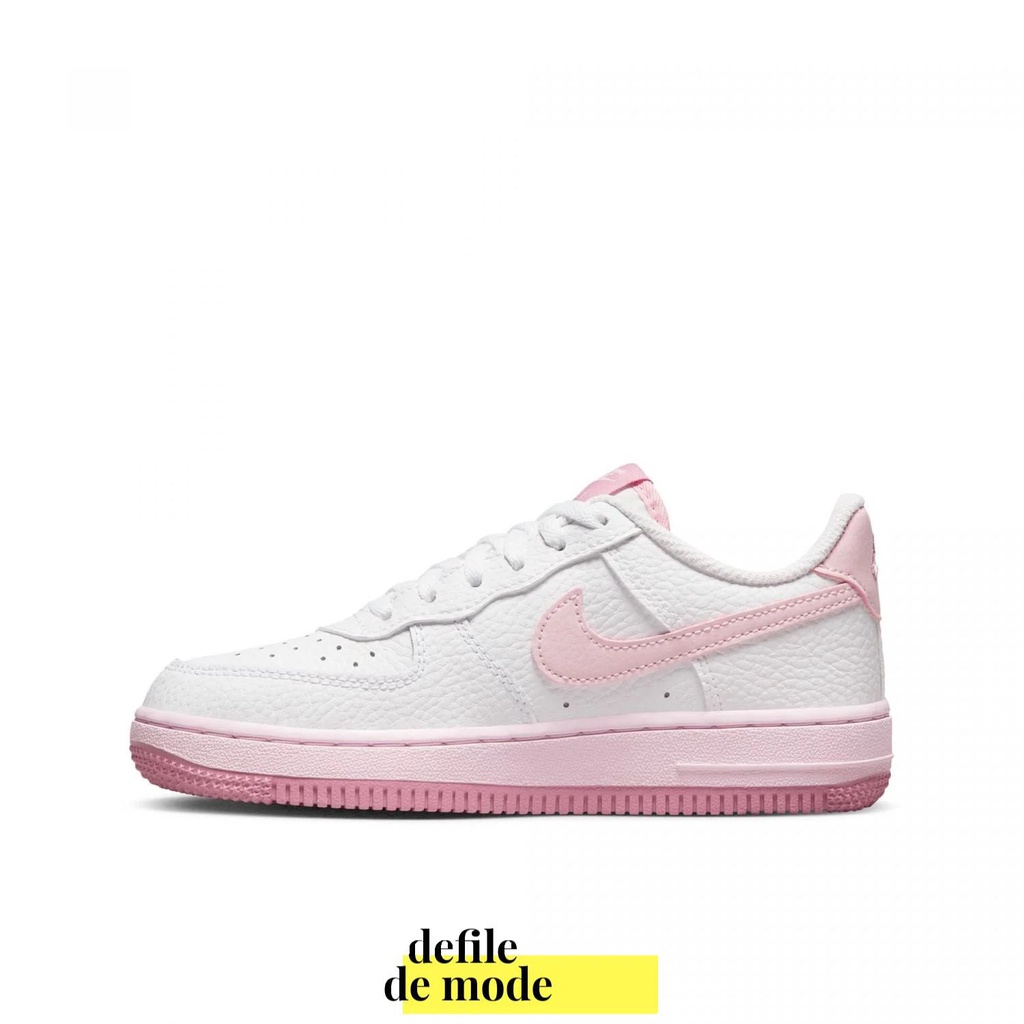NIKE AIR FORCE 1 LOW WHITE PINK FOAM GS