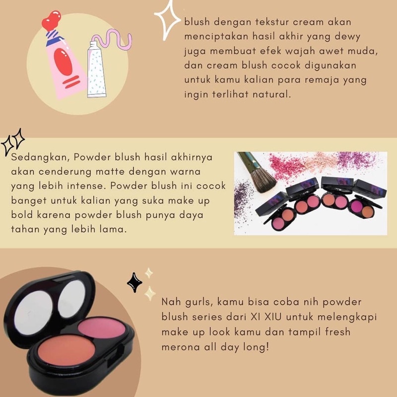 Xi Xiu Powder Blush On