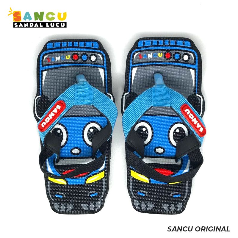 Sandal Anak Karakter Tayo Sancu