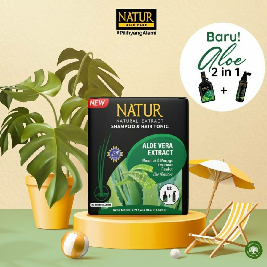 ★ BB ★ Natur Shampoo &amp; Hair Tonic 2 in 1