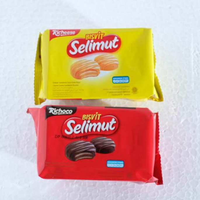 Nabati Bisvit Selimut Richeese dan Richoco 45gr