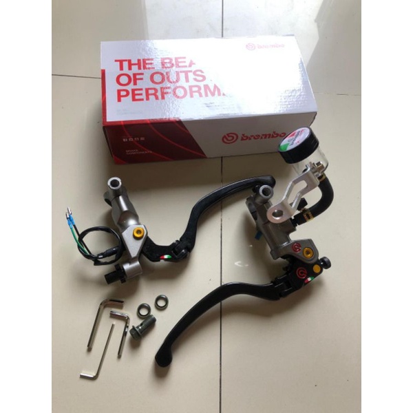 Master rem izumi brembo handle kiri kanan plus tabung assy ninja universal matic bebek dll