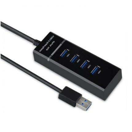 Usb 3.0 hub 4 port 120cm cable 5Gbps 303 - Terminal usb3.0 A 4 slot 1.2m kabel super speed