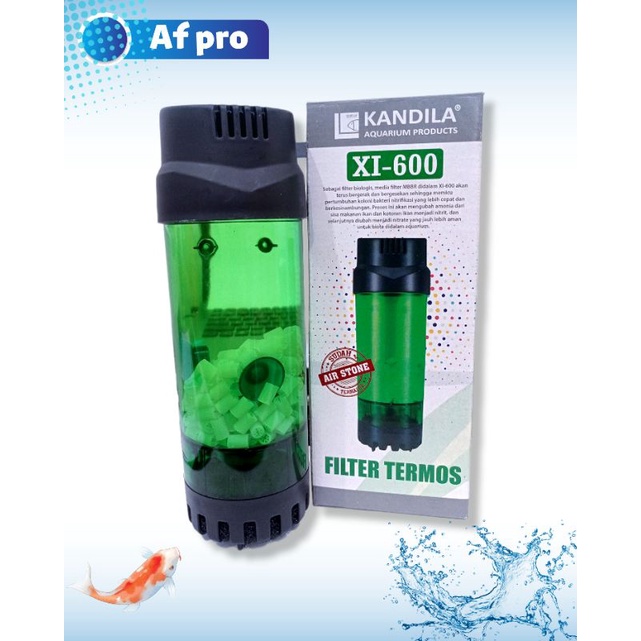 PROMO MURAH FILTER AQUARIUM FILTER TERMOS KANDILA ANGEL FISH XI 600 / AF 600