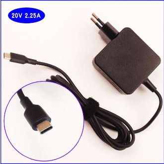 Adaptor Charger Laptop Lenovo ThinkPad T580 T480 T480S L380 L480 USB TYPE C 20V 3.25A