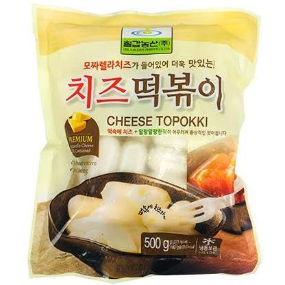 

[500gr] Chil Kab Cheese Topokki - TokPoki Cheese Mozzarella Tteokbokki
