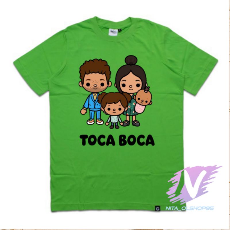 kaos toca boca world baju kaos anak toca world life anak