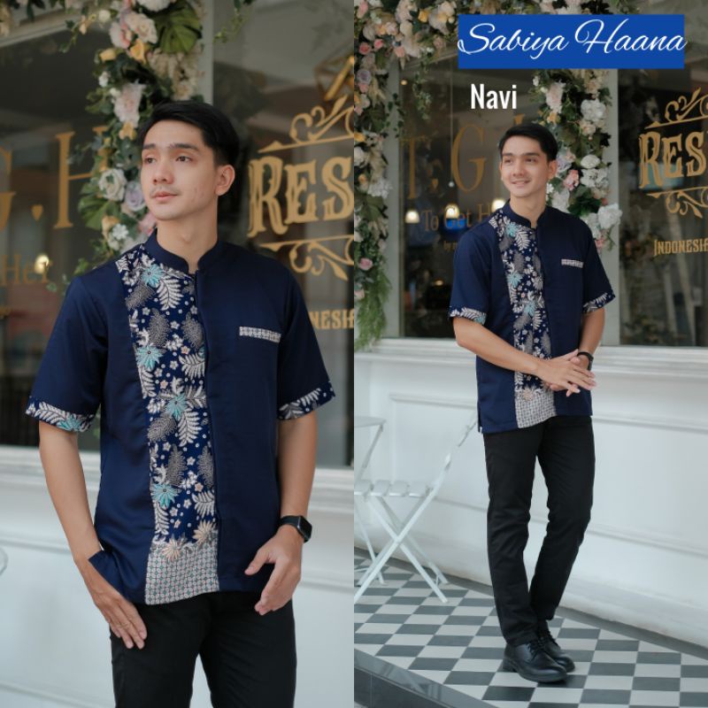 Baju Atasan Pria KOKO Sabiya Batik