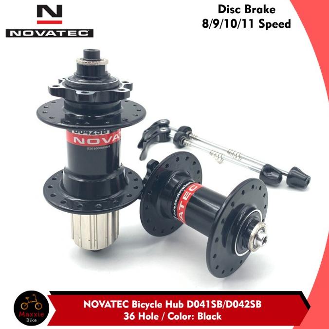 Hub FreeHub Novatec 36 Hole Six Bolt Sealed Bearing Jangkrik Loncer