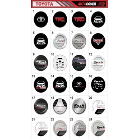 Dijual Cover ban Sarung Ban Serep mobil rush ultimo ready Murah