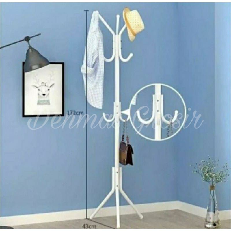 (COD)Stand Hanger/Gantungan Berdiri/Gantungan Baju Topi Murah