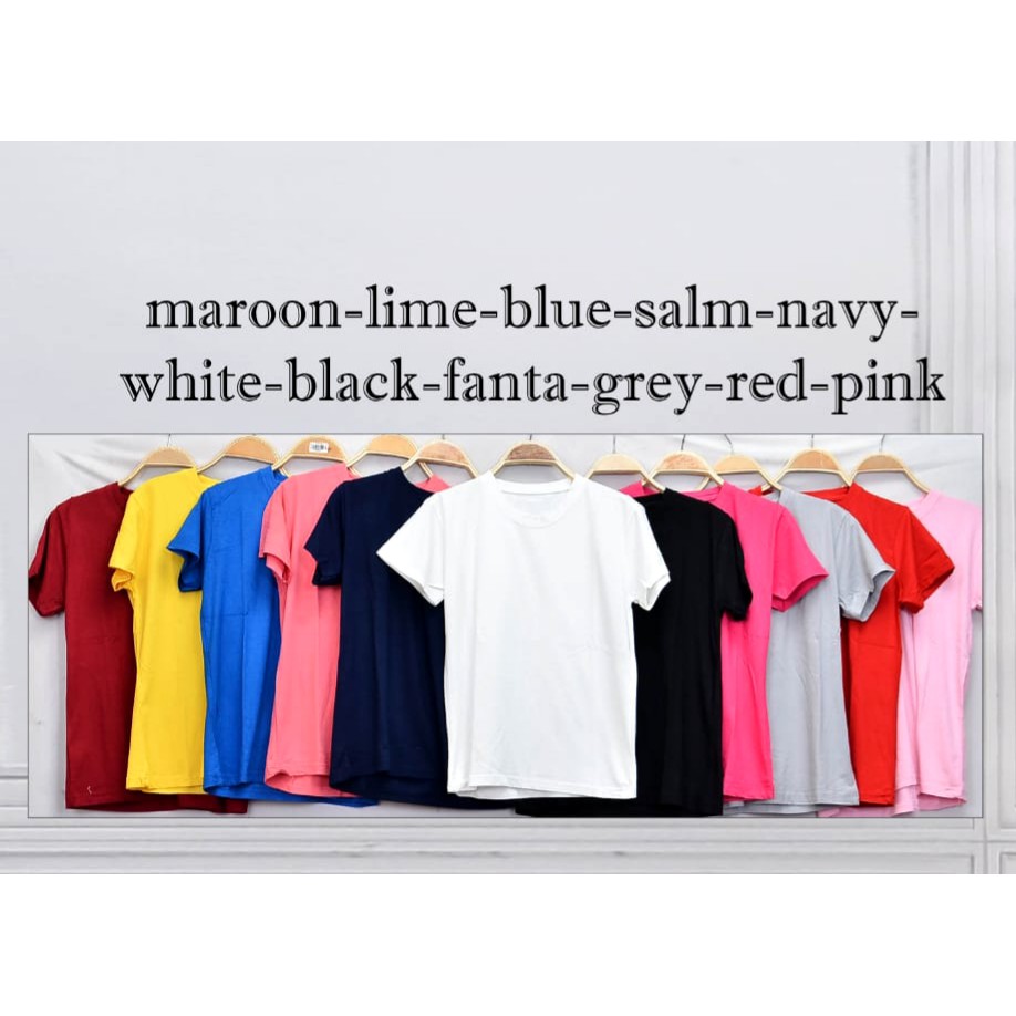 COD 1KG BISA 8PCS KAOS  OBLONG  LISA V NECK LENGAN 