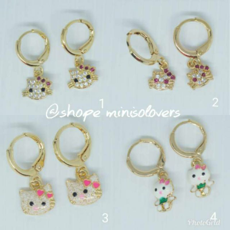 Anting anak karakter hello kitty ♡GOTEN-8♡