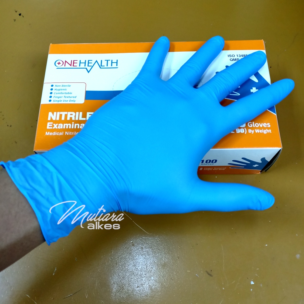 Sarung Tangan Nitril warna / Handscoon Nitrile ONEHEALTH