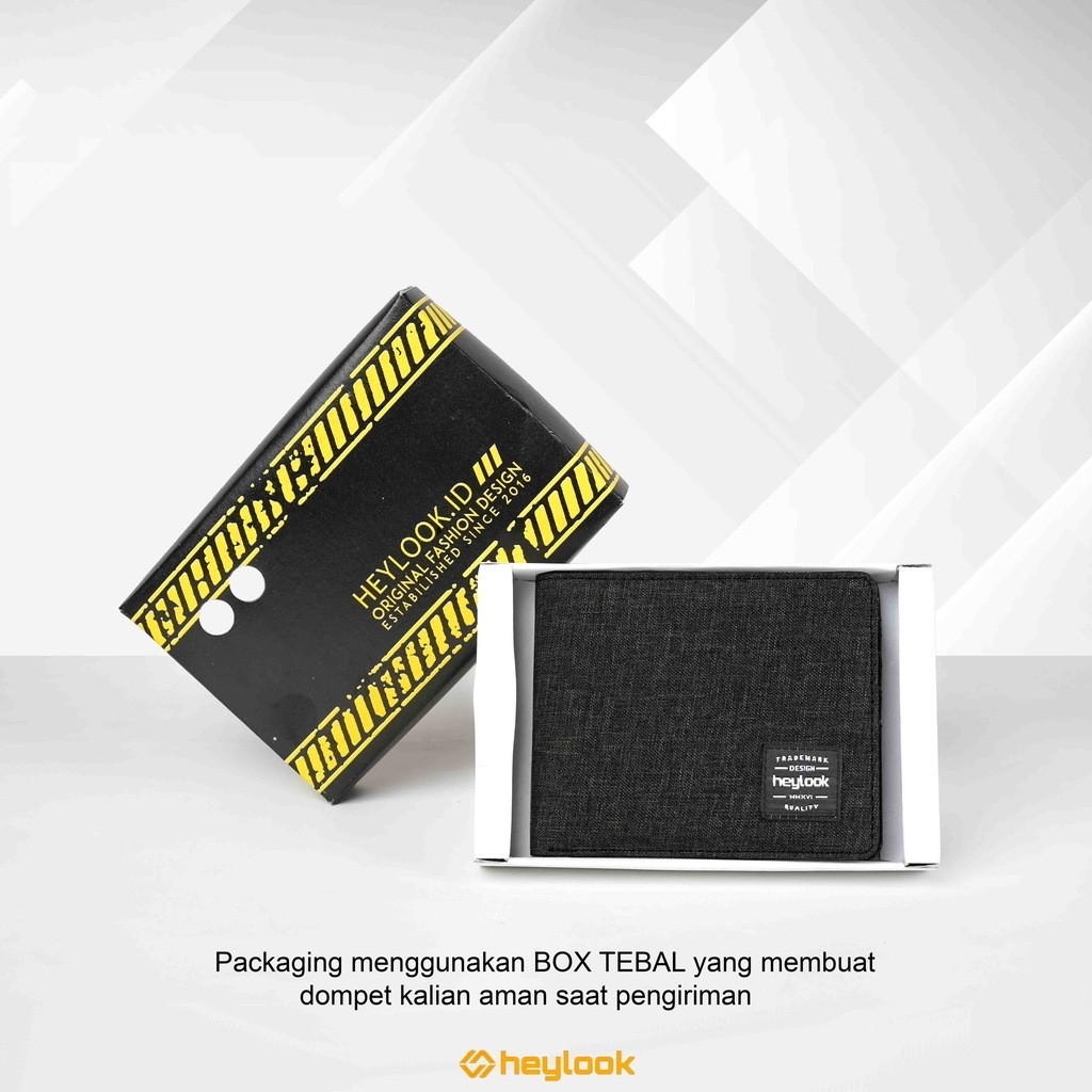 Free Box Exclusive Dompet Pria Dompet Pendek Lipat Pria Dompet Bilfold Simple Stylish Trendy Dompet Distro Branded Premium Tebal Kuat Dan Awet