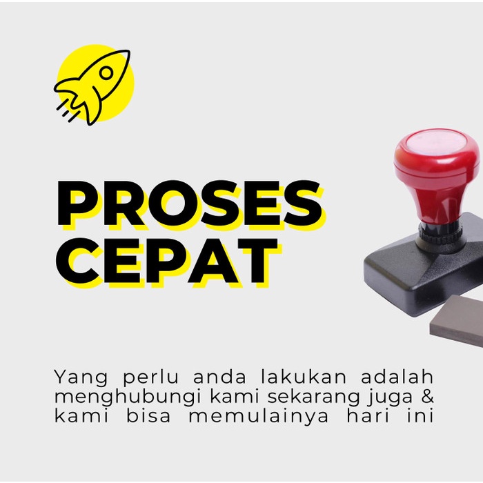 

Menyurat-Surat- Stempel Flash Otomatis | Free Desain | Pengerjaan Kilat - Ukuran Kecil, 1 Warna