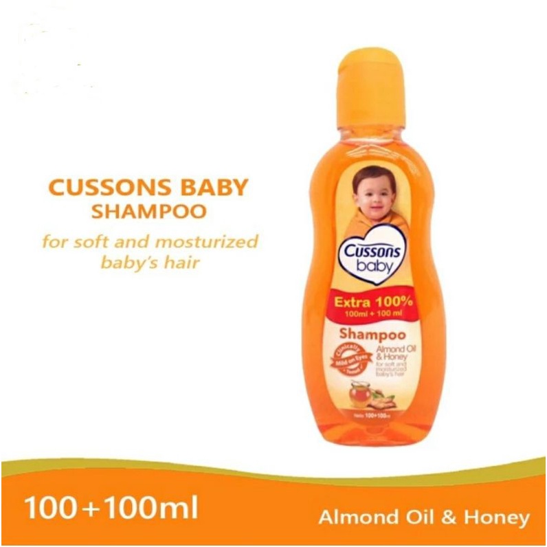 CUSSONS BABY SHAMPOO ALMOND OIL &amp; HONEY 100+100 ML