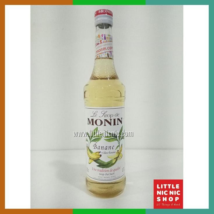 

Sirup Monin Syrup Banana 70 Cl 700Ml Extra Packing