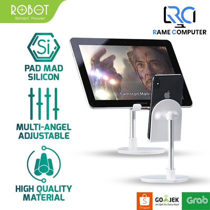 Universal Stand Holder ROBOT RT-US05 Tablet iPad iPhone Android Original RTUS05