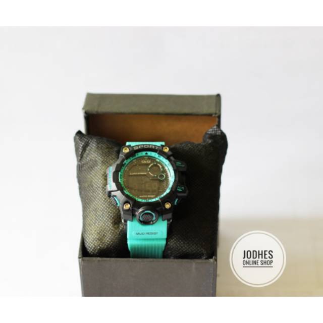 Jam Tangan Q&Q | Warna Hijau Tosca