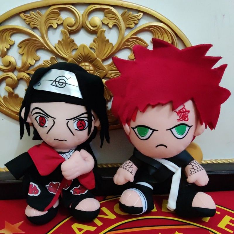 Boneka akatsuki NARUTO (Gaara dan Itachi)