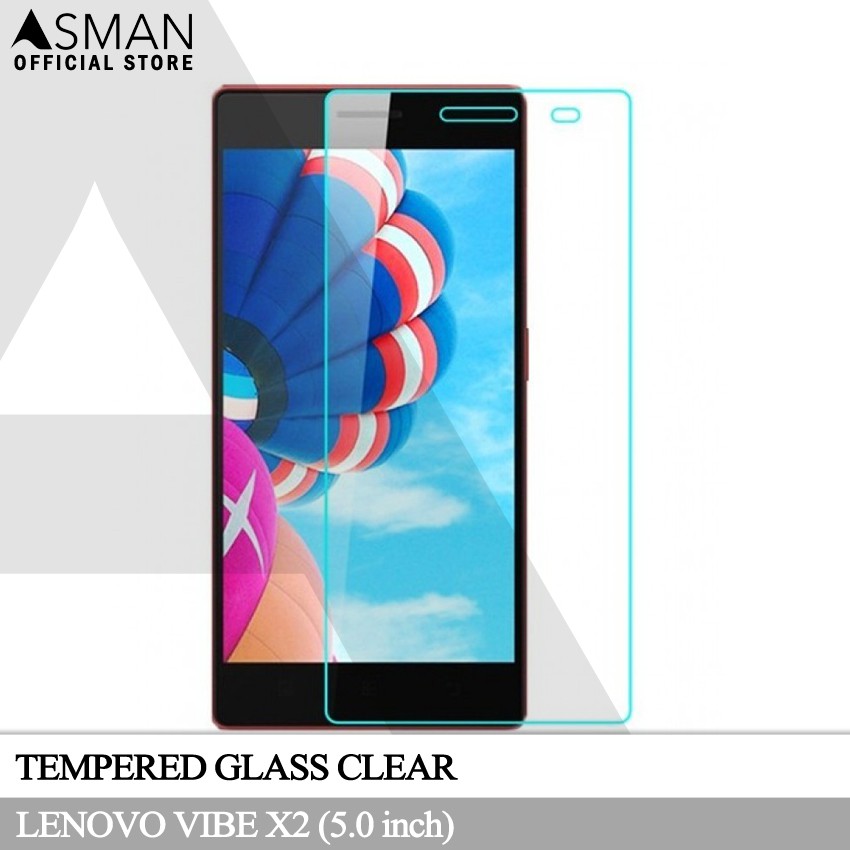 Tempered Glass Lenovo Vibe X2 (5.0&quot;) | Anti Gores Pelindung Layar Kaca - Bening