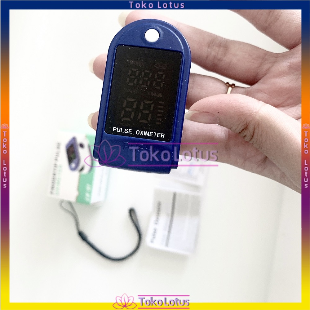 Fingertip Pulse Oximeter / Alat Ukur Detak Jantung / Oxymeter [BISA COD]