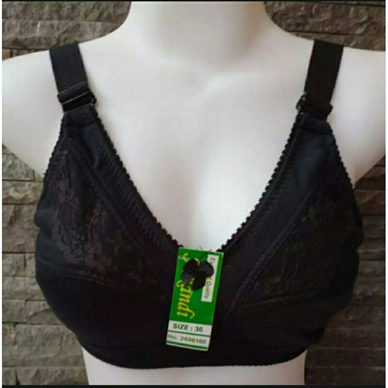 BH TALI LEBAR SRIKANDI//BRA TANPA BUSA TANPA KAWAT CUP BESAR